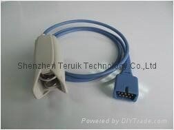 China MEK reusable adult finger clip spo2 sensor probe supplier