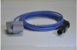 China Novametrix Reusable silicon Adult soft tip  spo2 sensor supplier
